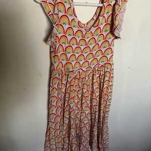 Little Sleepies Play Rainbow Dress